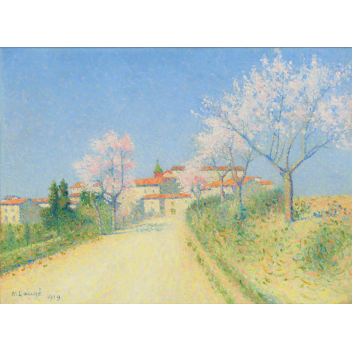 L'Entrée de Cailhau au printemps